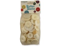 Buttons Galore Button Candy Bags 5.5oz White Wash on sale Buttons Galore Button Candy Bags 5.5oz White Wash on sale