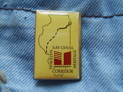 Pin Illinois and Michigan Canal National Heritage Corridor I&M Canal USA America
