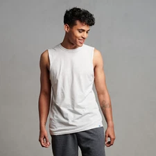 Russell Athletic Men's Dri-Power Cotton Performance Muscle Tee 64mttm0