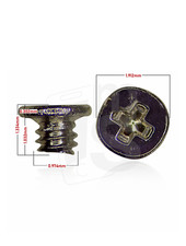 Replacement Screw Box 2.0 Refill 1Q4 100 Pack