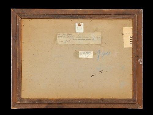 Yves MOISAN (1908-1976) Bord de Nièvre in Coulanges-lès-Nevers Burgund Nevers - Bild 6 von 6