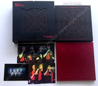 MONSTA X 2018 WORLD TOUR THE CONNECT IN SEOUL DVD Photocard Photobook Bookmark