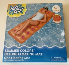 H2O Go Summer Colors Deluxe Floating Mat