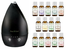 Essential Oil Diffuser Gift Set Kit With Oils Aromatherapy Ultrasonic Humidifier