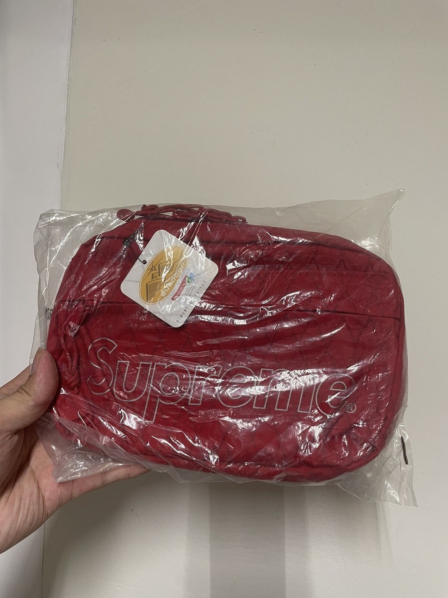 バッグ Supreme Leather Shoulder Bag (red) Supreme Shoulder Bag – Red - AuthentKicks
