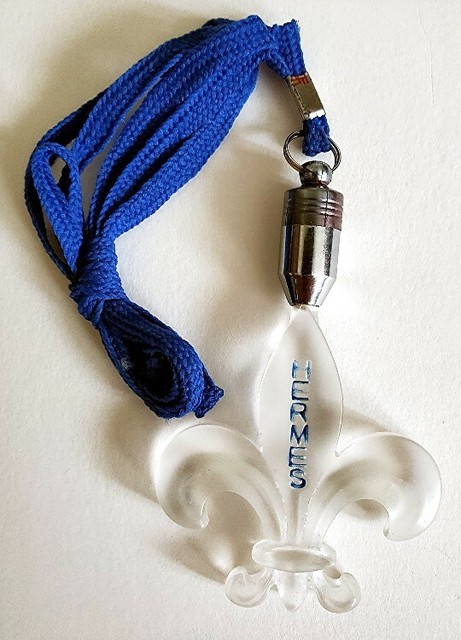 RARE HERMES Pendant / Fleur de Lis Does Not Light | eBay