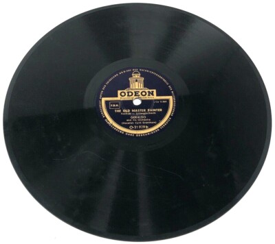 10'' Schellackplatte Odeon O-31929 The old Master Painter / Music! Music ! (W16)