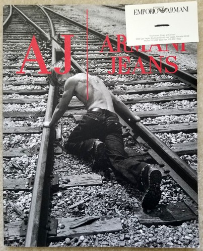Armani Jeans catalog Fall 2001 Adriana Lima Renata Maciel Ruedi Hofmann fashion - 第 1/1 張圖片