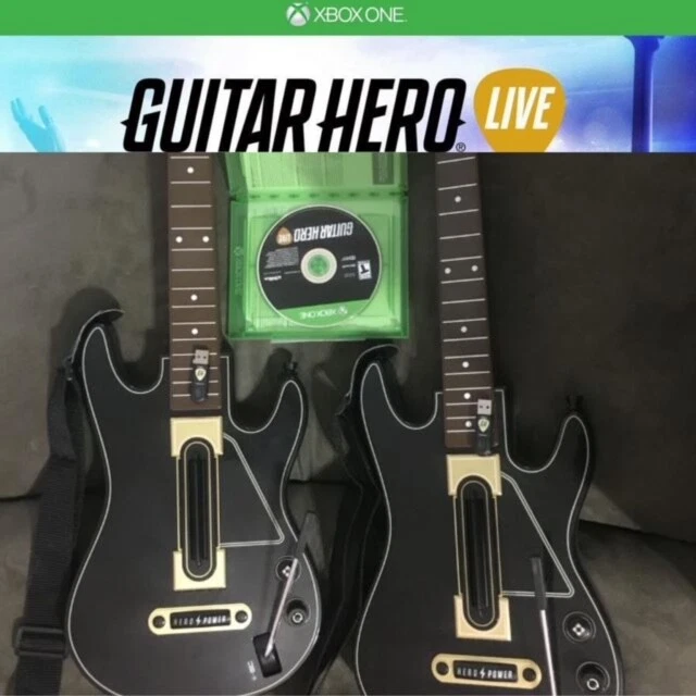 XBOX ONE GUITAR HERO LIVE *SUPREME PARTY TWO GUITAR EDITION *NO DONGLES