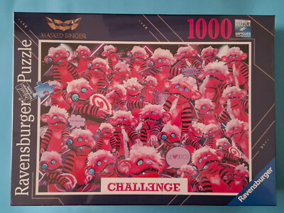 Puzzle Challenge Monsterchen Masked Singer 1000 NEU Ravensburger Paket Sammlung