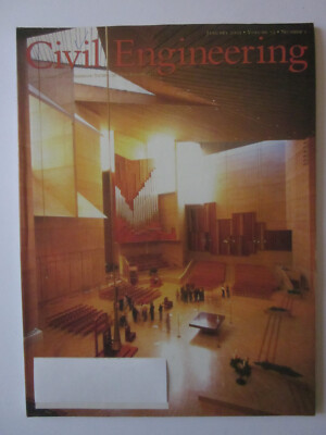 Civil Engineering Magazine ASCE American Society Civil 2001 to 2010 by month