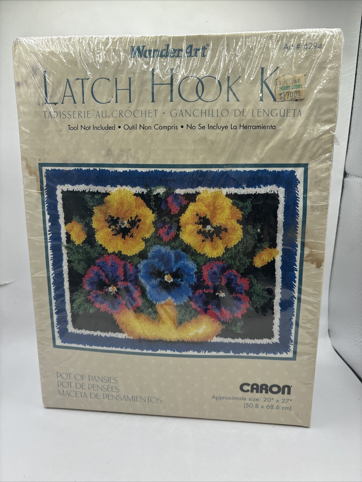 LATCH HOOKING KITS