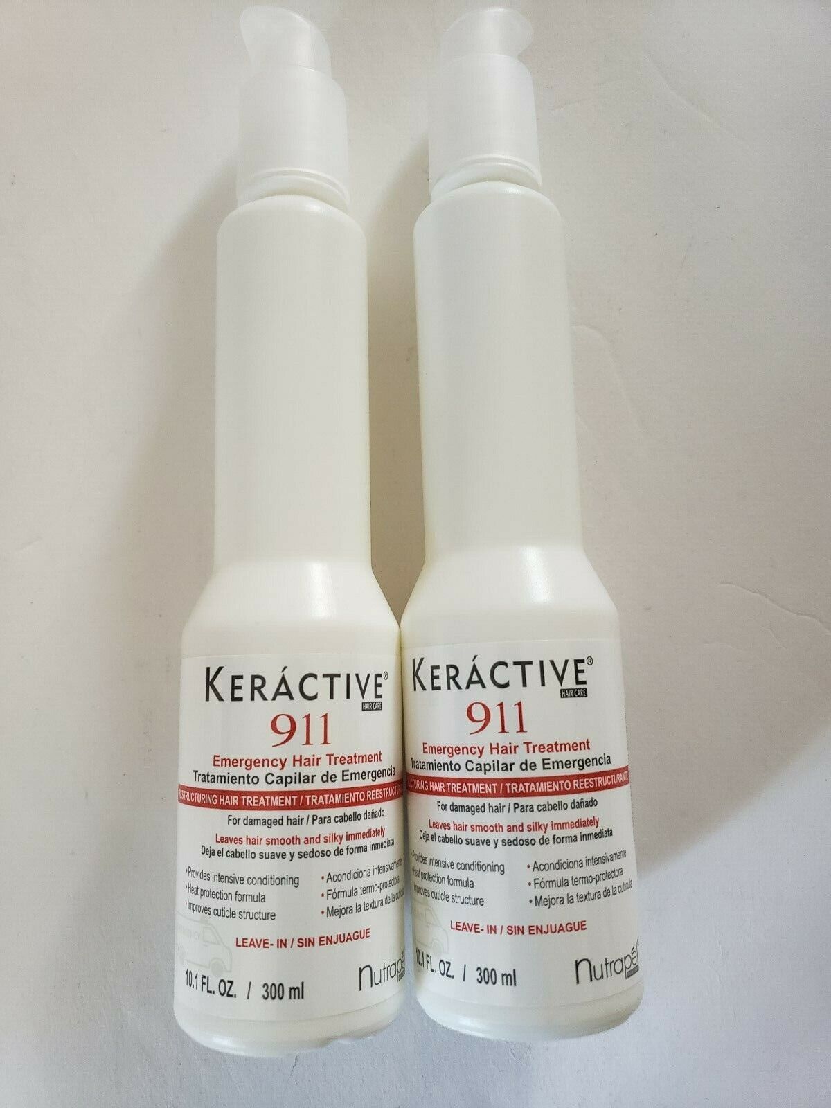 Amigo Circo Oficiales 2 KERACTIVE 911 EMERGENCY HAIR TREATMENT/ TRATAMIENTO CAPILLAR DE  EMERGENCIA | eBay