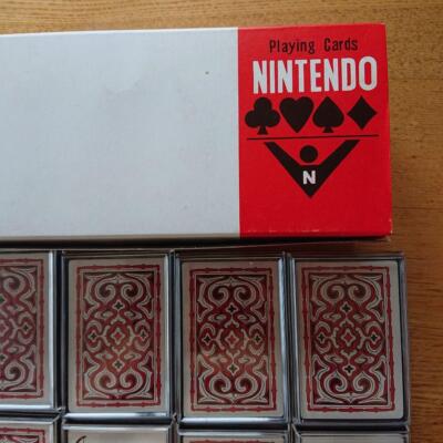 2 Nintendo Playing Cards Tax Stamp Included Vintage Retro 10