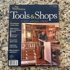 Fine Wood Working Magazine Tools and Shops Winter 2001/2002