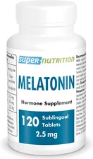 Supersmart Melatonin 2.5Mg (Ultra Fast Acting) - Natural Melatonin Fast Dissolve