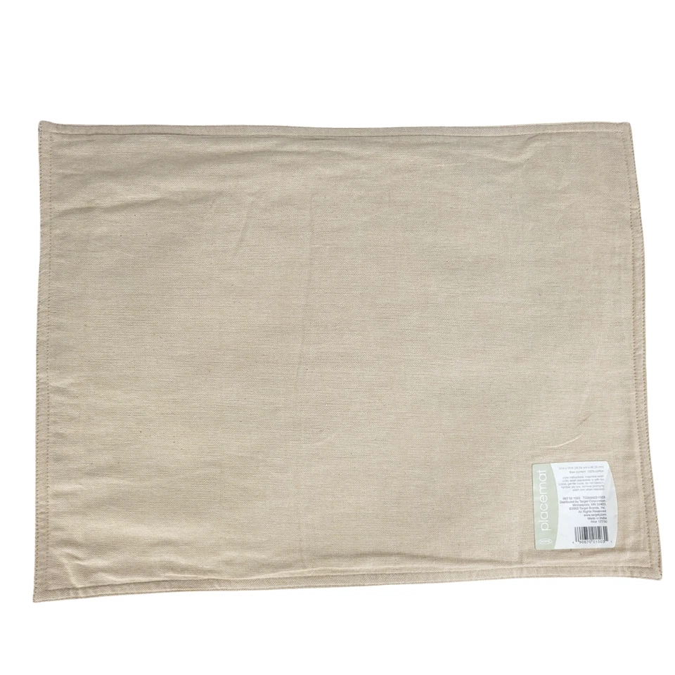 Home Target Placemats Olives Olive Oil Kitchen Dining Rectangle Cotton 2003 NWT - Image 3 of 4