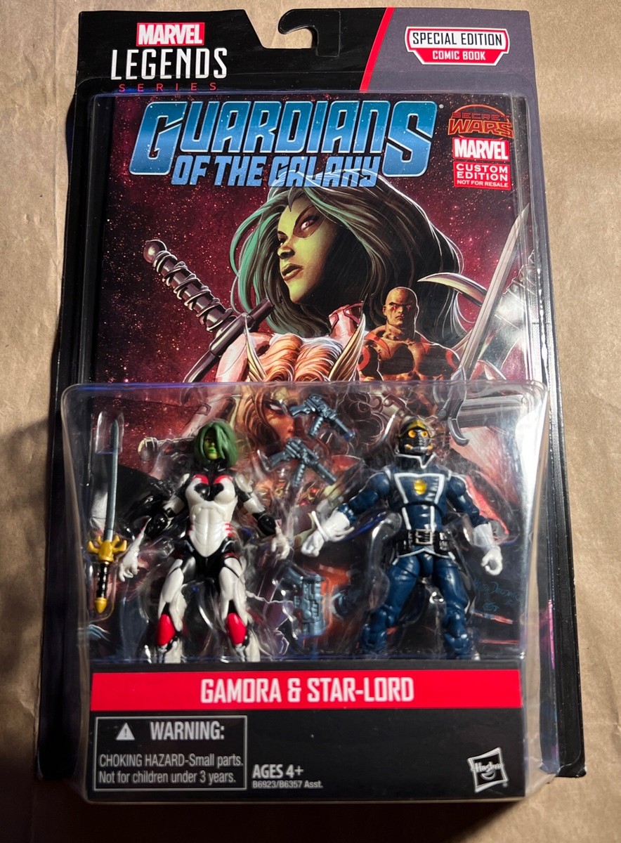 Hasbro Marvel Legends Comic 2-Pack - GAMORA & STAR-LORD GOTG 2015