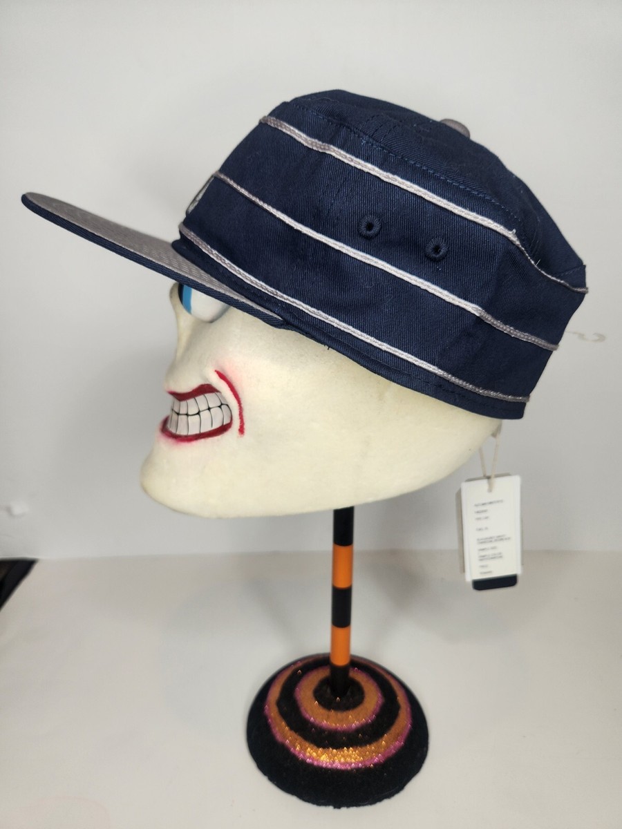 Kangol Pipe Cap Blue Gray Large L Old school baseball NWT