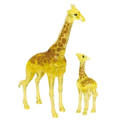 Beverly 38 pieces Crystal Puzzle Giraffe & Baby 50278 PVC 3D Clear