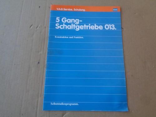 VW Oldtimer Golf 1 Scirocco 53a 5 Gang Getriebe Leitfaden Konstruktion Funktion