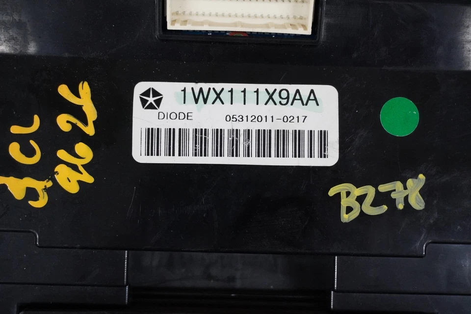 Dodge Journey 2011 2012 2013 aire acondicionado temperatura calor control climático OEM 1WX111X9AA Foto 4 de 4