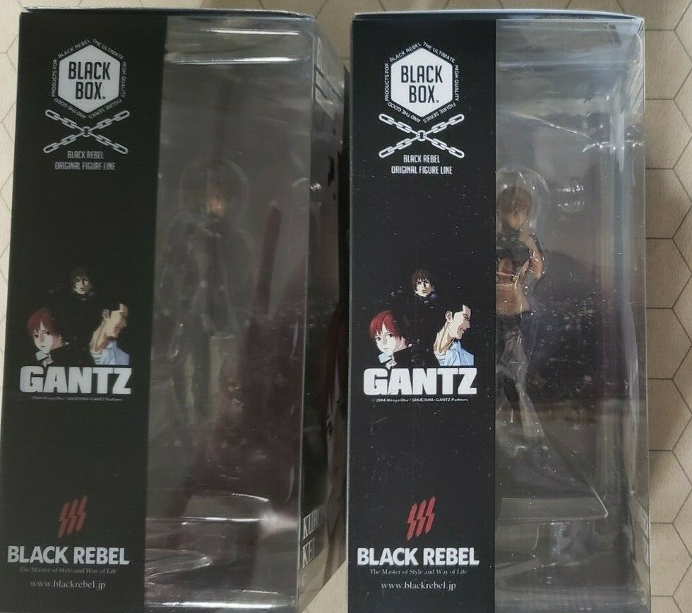 BlackBox GANTZ Rebel Figure Set Kurona & Kishimoto KEI | eBay