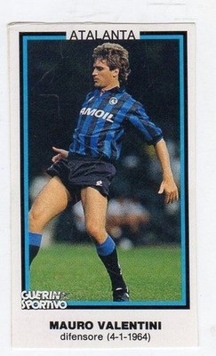 figurine - FERRERO FOOTBALLERS 1993/94 - ATALANTA VALENTINI