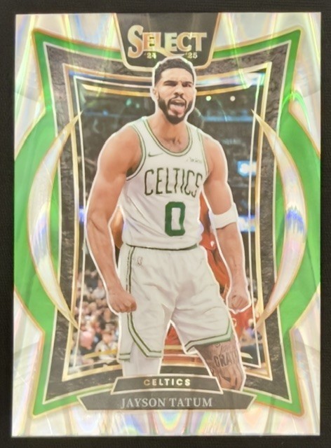 Jayson Tatum 2024-25 Panini Select Basketball - Silver Tectonic Prizm #2