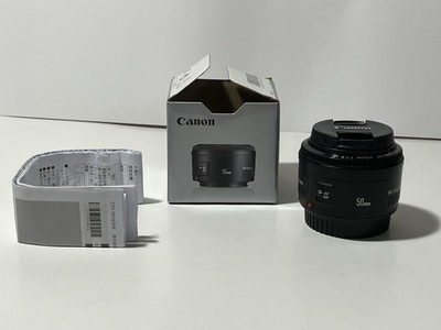 Canon EF 50mm 1:1.8 II  Camera Lens 52mm 0.45m/1.5ft