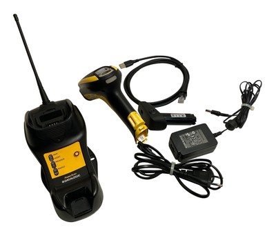 Barcodescanner Datalogic Powerscan PM9500 RB433 Funkscanner neuwertig Akku neu