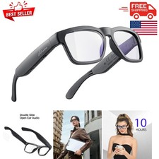 Sleek Wireless Bluetooth Smart Glasses: Safety  Style Unite with Voice Control