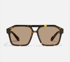 Quay Soundcheck Dark Tortoise Brown Sunglasses Authentic New 77101