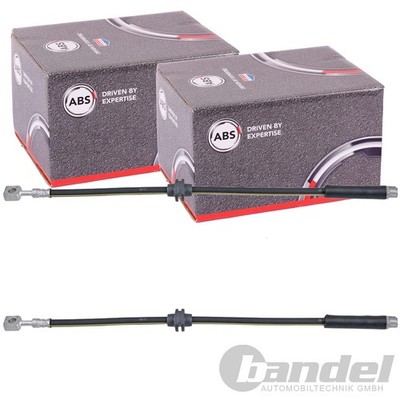 2x A.B.S. BREMSSCHLÄUCHE VORNE passend für OPEL INSIGNIA SAAB 9-5