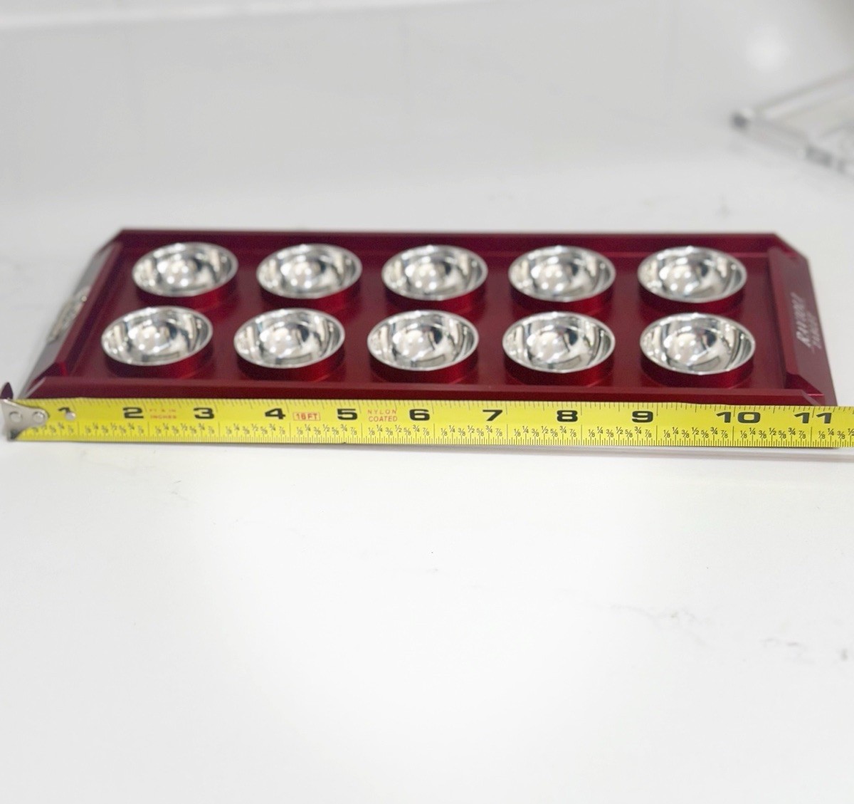 Marcato Atlas Durable Ravioli Press Mold Tablet Homemade Pasta Maker Red