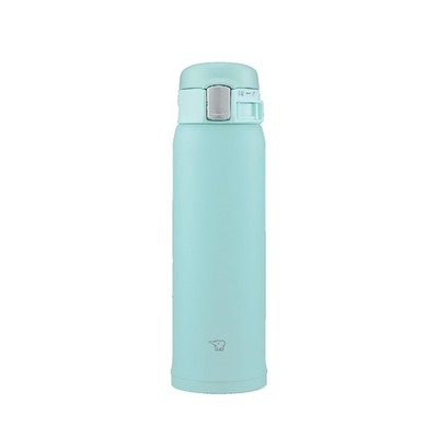 Zojirushi Mint Blue Vacuum Insulated Flask 16.2 Ounces Lightweight Compact