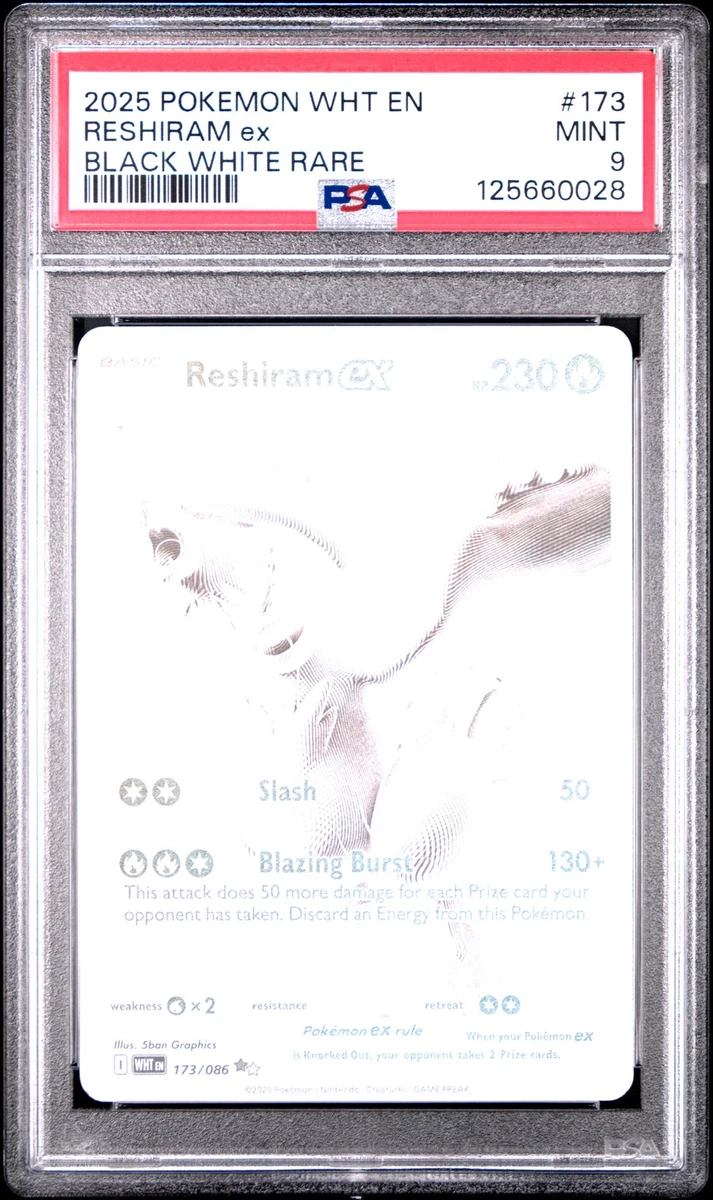 Pokémon TCG Black & White Grade 9 Individual Trading Card Games