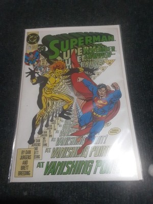 Superman #73 1992 Vanishing Point Jurgens Breeding Bagged Unread DC Comic Nov