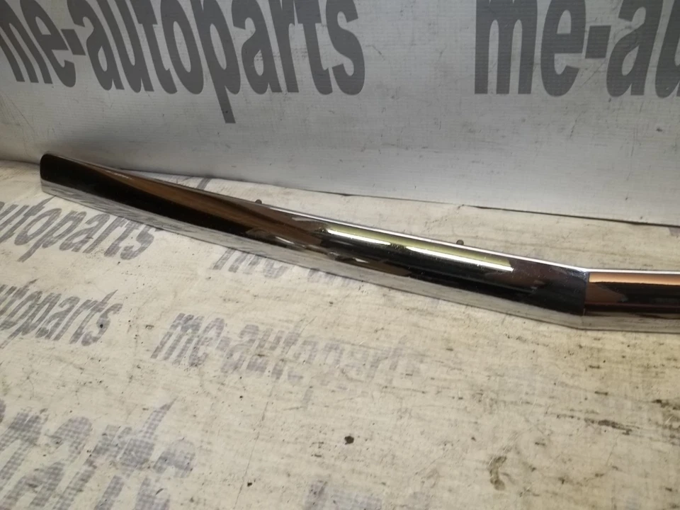 2003-2007 Cadillac CTS Front Hood Chrome Molding Moulding Trim Lip 25745952 - Image 3 of 4