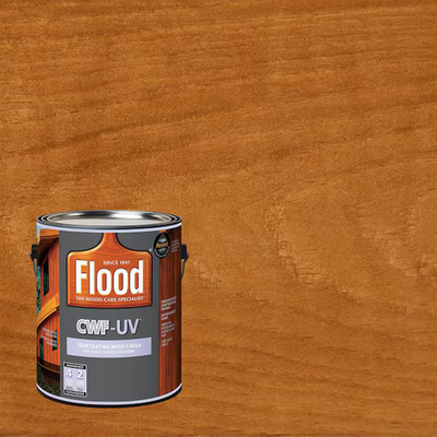 #ad 1 gal. Cedar Tone Transparent CWF UV Exterior Wood Stain $31.48