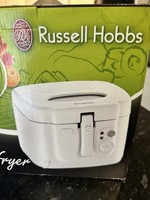 Russell Hobbs Deep Fat Fryer White Unused Boxed Adjustable Temp Fast Delivery
