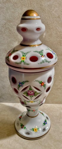 bonbonnière drageoir Bohème