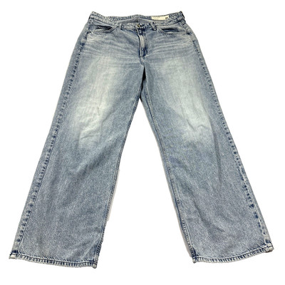 Rag & Bone Size 31 The Cloud Lori Jean Kate High Rise Wide Leg Jeans EUC