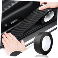 Car Door Edge Trim,Universal Door Sill Protector,Carbon Carbon Fiber-1.97"x33ft
