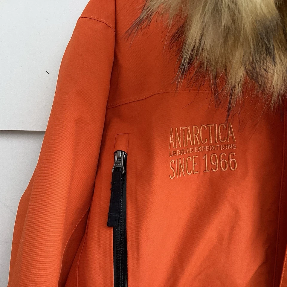Lindblad Expedition Jacket Coat Parka Men L National Geographic Antarctica 50th - Image 3 of 4