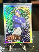 2022 Finest #94FC-GS George Springer 1994 Topps Finest Cornerstones