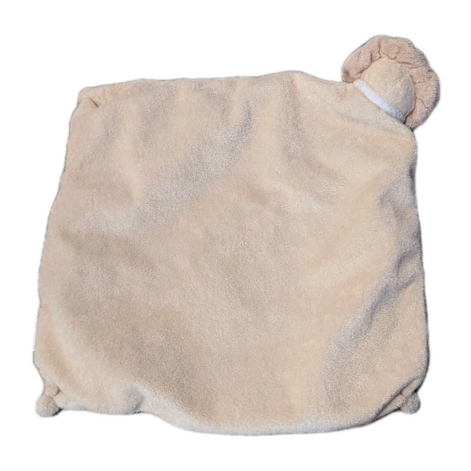 Мягкое плюшевое защитное одеяло Angel Dear Lovey со львом бледно-желтое - Изображение 2 из 2