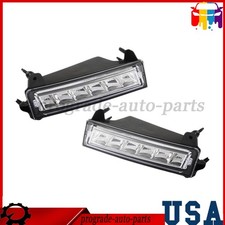 Fit For 2010-2012 Mercedes Benz Ml Glk Daytime Running Light Lamp Drl Pair