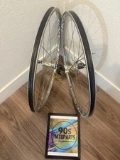 MINT 26" Vintage Mavic CrossRide MTB Bike WHEELS Disc/ Rim Brake HG