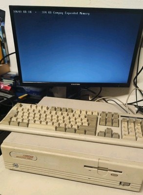 Compaq Deskpro 286N Computer Vintage Model 3010 NO Amiga 1200 IBM 5160 Olivetti 
